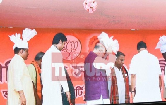 CPI-M's misuse of social media continues : Melarmath's comrades running after Amit Shah's turban, BJP releases original video 